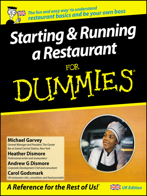Title details for Starting and Running a Restaurant For Dummies, UK Edition by Carol Godsmark - Available